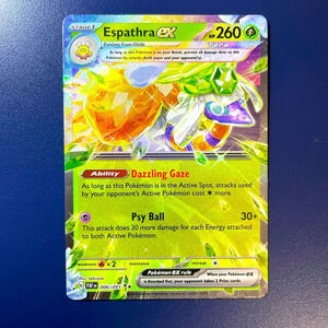 Espathra ex Full Art Double Rare 006/091 Pokemon TCG Paldean Fates